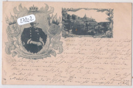 LUXEMBOURG- ADOLPH I- CARTE ECRITE EN 1897 - Luxemburg - Town