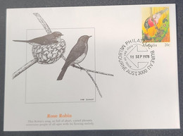 P) 1978 AUSTRALIA, POSTAL STATIONERY, ROSE ROBIN, ROBIN'S SONG, BIRDS, MNH - Autres & Non Classés