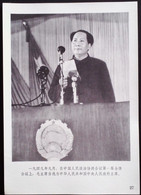 CHINA CHINE CINA THE GREAT LEADER CHAIRMAN MAO WILL ALWAYS LIVE IN OUR HEARTS PICTURE 18.6 X13.0 CM - Other & Unclassified