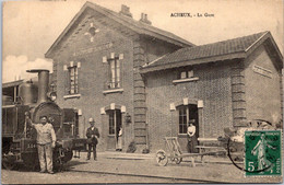 CPA - SELECTION - ACHEUX - La Gare - Acheux En Amienois