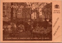 BRUXELLES - Vieux Marché - Antiquité Brocante - Publicité - Markets