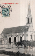 CPA   37   LA RICHE-EXTRA---L'EGLISE---1907 - La Riche