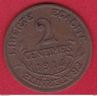 France 2 Centimes 1914 - Other & Unclassified