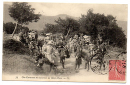 *** CPA - 63 - Caravane Aux Environs Du Mont Dore- âne - Le Mont Dore