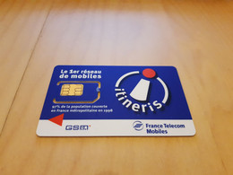 ANCIENNE CARTE GSM SIM ITINERIS T.B.E !!! - Otros & Sin Clasificación