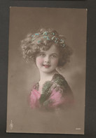 Beautiful Girl 1910s Postcard - Ritratti