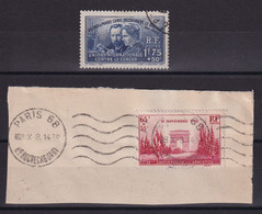 D 314 / LOT N° 402/403 OBL COTE 17.50€ - Collections