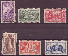 ⭐ Guadeloupe - YT N° 133 à 138 ** - Neuf Sans Charnière - 1937 ⭐ - Unused Stamps