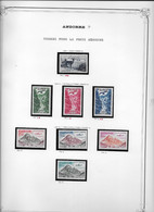 Andorre Poste Aérienne - Collection Vendue Page Par Page - Timbres Neufs * Avec Charnière - TB - Correo Aéreo