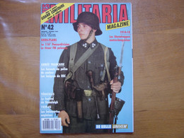 MILITARIA MAGAZINE 42 GUERRE MILITAIRES Sommaire En Photo - Weapons