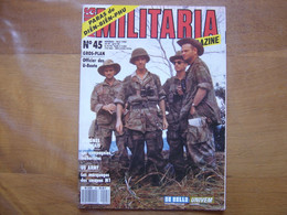 MILITARIA MAGAZINE 45 GUERRE MILITAIRES Sommaire En Photo - Armas