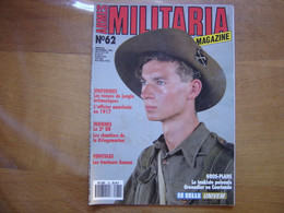 MILITARIA MAGAZINE 62 GUERRE MILITAIRES Sommaire En Photo - Armas