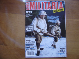 MILITARIA MAGAZINE 92 GUERRE MILITAIRES Sommaire En Photo - Armi