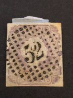PORTUGAL  SG 15  100 Reis Lilac King Pedro V  FU  CV £150 - Used Stamps