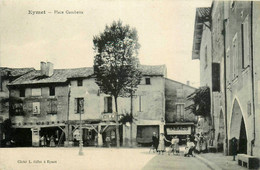 Eymet * La Place Gambetta * Commerce Magasin GILLET * Débit De Tabac Tabacs - Otros & Sin Clasificación