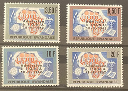 Rwanda Zegel Nrs 9 - 12 - Unused Stamps