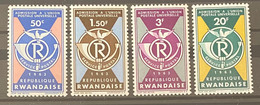 Rwanda Zegel Nrs 37 - 40 - Ungebraucht