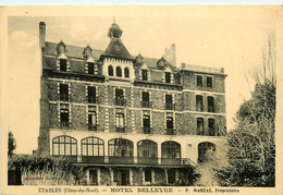 étables * Façade De L'hôtel BELLEVUE , P. MAHEAS Propriétaire - Etables-sur-Mer