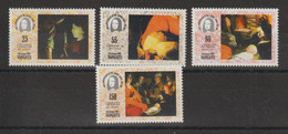 Vanuatu 1993 Noel Le Louvre 935-38, 4 Val ** MNH - Vanuatu (1980-...)