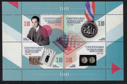 CUBA 2021. CENTENARIO DEL TÍTULO DE CAMPEÓN MUNDIAL DE AJEDREZ. CAPABLANCA. MNH - Unused Stamps