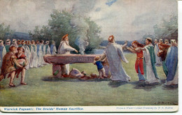 EXHIBITIONS - WARWICK PAGEANT - THE DRUIDS' HUMAN SACRIFICE Ex277 - Warwick