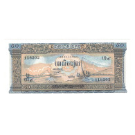 Billet, Cambodge, 50 Riels, KM:7d, SUP - Cambodge