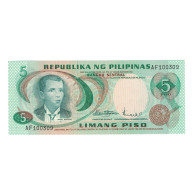 Billet, Philippines, 5 Piso, KM:143b, NEUF - Philippines