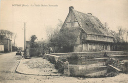 CPA 27 Eure Routot La Vieille Maison Normande Voiture - Routot