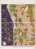 Verenigde Staten Kerstvignet Scott-cat. Jaar 1976 CS70 Volledig Vel(2 Delen) - Non Classés