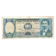 Billet, Bolivie, 500 Pesos Bolivianos, 1981, 1981-06-01, KM:165a, TB - Bolivië