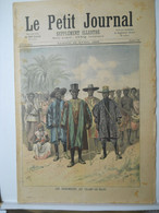 Le Petit Journal N°126 - 22 Avril 1893 - Roi Jonaî Benin-Dahoméens Champ De Mars/ Pompiers -Incendie Foret Fontainebleau - 1850 - 1899