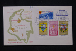 COLOMBIE - Enveloppe  FDC En 1961 - L 114112 - Colombia