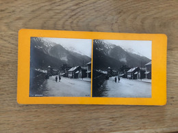 Modane * La Route * Photo Stéréo Ancienne Circa 1890/1900 - Modane