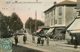 Oullins * Le Pont D'oullins Et La Montée * Café Du Commerce MAIGRET - Oullins