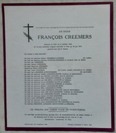 François Creemers ° Peer 06-10-1949 En Er † 19-06-1972 - Religion &  Esoterik