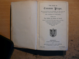 The Book Of Common Prayer 1662 Livre De La Prière Commune - Libro Di Preghiere