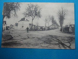 86 ) Lencloître - Avenue De La Gare Et Route De Richelieu  - Année 1908 - EDIT : Delaunet - Lencloitre