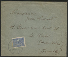 TURQUIE N° 164 Oblitéré C.à.d HALKI (ILE) En 1913 Sur Enveloppe Pour La France. Voir Description - Brieven En Documenten