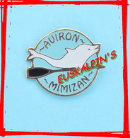 Pin's Club D'aviron De MIMIZAN, Rowing, Dauphin, Dolphin, Landes - Aviron