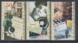 Islande N° 1048 / 50 XX 1956, Centenaire Du Cinéma  En Islande, Les 3 Valeurs Sans Charnière, TB - Unused Stamps