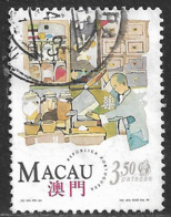 Macao Macau – 1994 Typical Shops 3,50 Patacas Used Stamp - Oblitérés