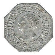 ALLEMAGNE - COBURG - 05.1 - Monnaie De Nécessité - 5 Pfennig 1917 - Notgeld