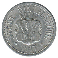 ALLEMAGNE - DINKELSBUHL - 10.2 - Monnaie De Nécessité - 10 Pfennig 1917 - Monétaires/De Nécessité