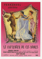CPM Afiche Sur Carte Du Film Le Couturier De Ces Dames De Jean Boyer Avec Fernandel éditée Pour L'exposition CINEMODE - Plakate Auf Karten
