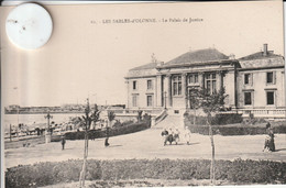 85 - Carte Postale Ancienne  De  LES SABLES D'OLONNE    Le Palais De Justice - Sables D'Olonne