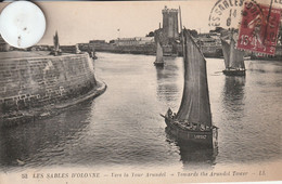 85 - Carte Postale Ancienne  De  LES SABLES D'OLONNE    Vers La Tour Arundel - Sables D'Olonne