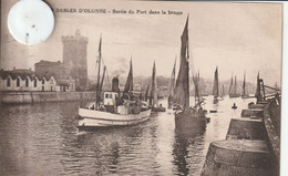 85 - Carte Postale Ancienne  De  LES SABLES D'OLONNE    Sortie Du Port - Sables D'Olonne