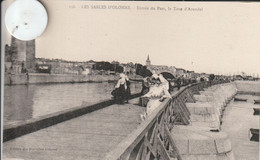 85 - Carte Postale Ancienne  De  LES SABLES D'OLONNE   Entrée Du Port   La Tour D'Arundel - Sables D'Olonne