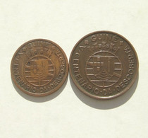 Lp GUINÉ BISSAU - 1946 - 50 Centavos + 1 Escudo 500th Anniversary Of Discovery - Guinea-Bissau