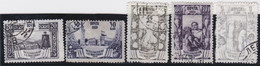 Russia   .  Michel    .     5 Stamps     .   O    .      Cancelled    .   /  .   Gestempelt - Used Stamps